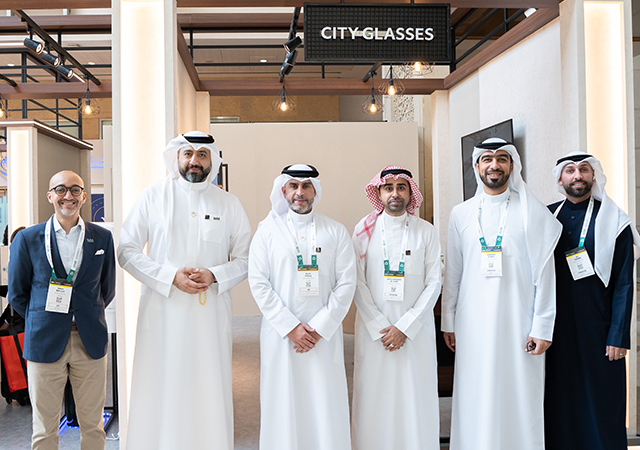 City Glass’s officials at Big 5 Global in Dubai.